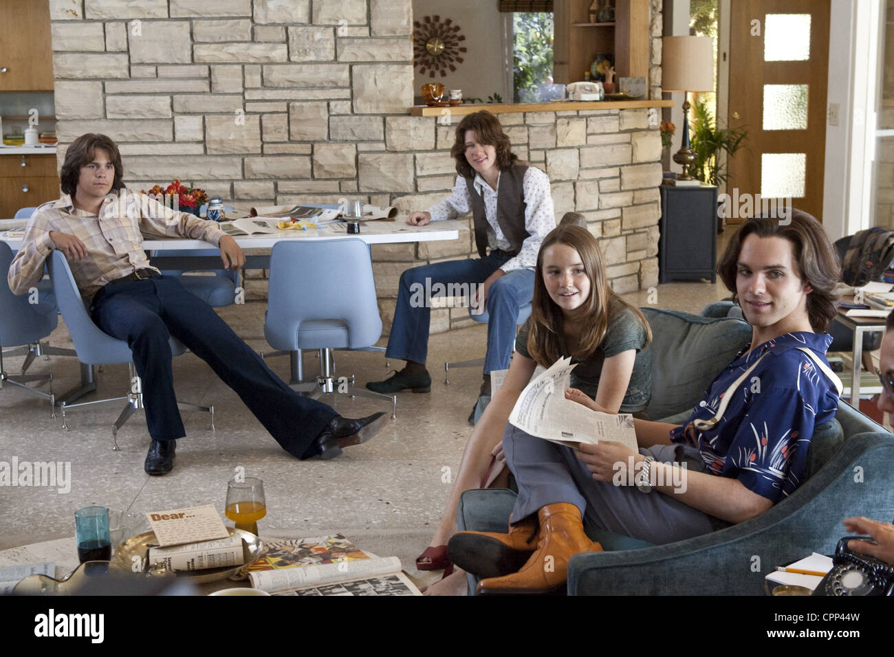 Cinema Verite  Year : 2011 USA Director : Shari Springer Berman, Robert Pulcini Johnny Simmons, Nick Eversman, Kaitlyn Dever, Thomas Dekker Stock Photo