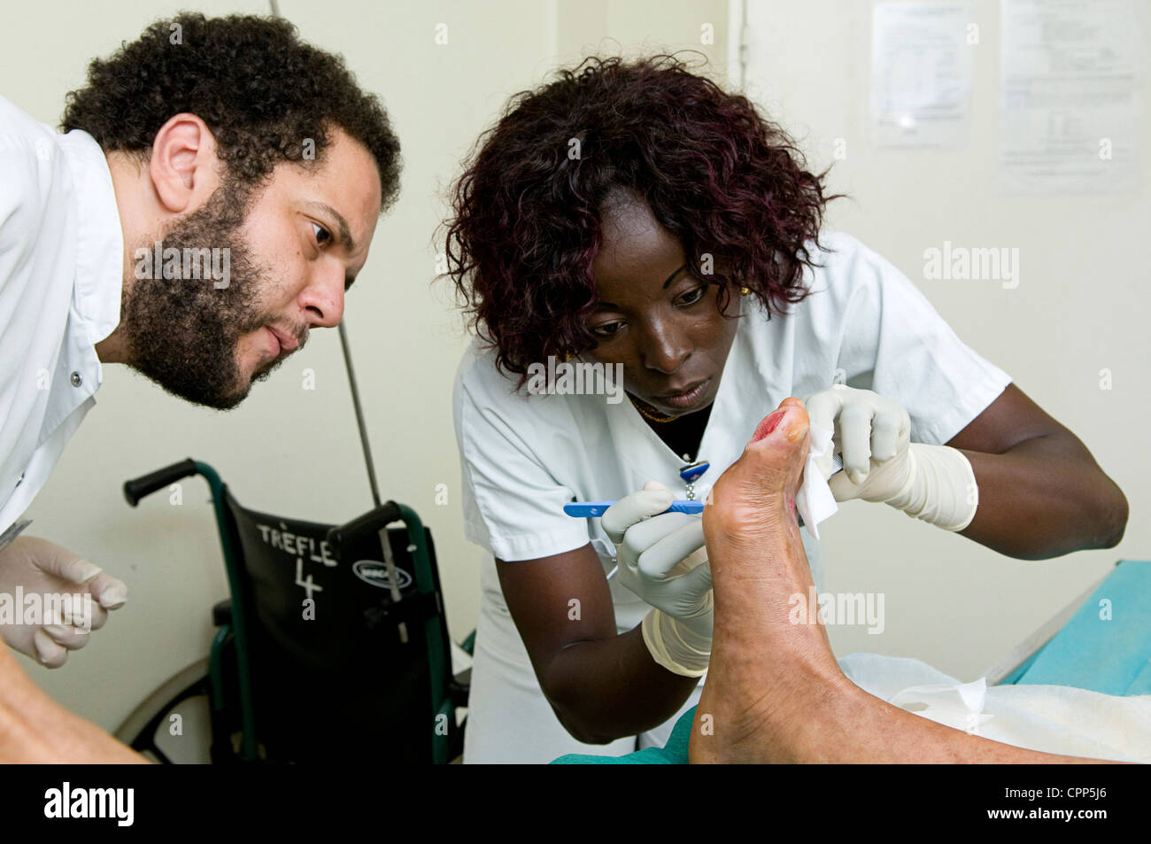 DIABETIC FOOT CARE Stock Photo Alamy