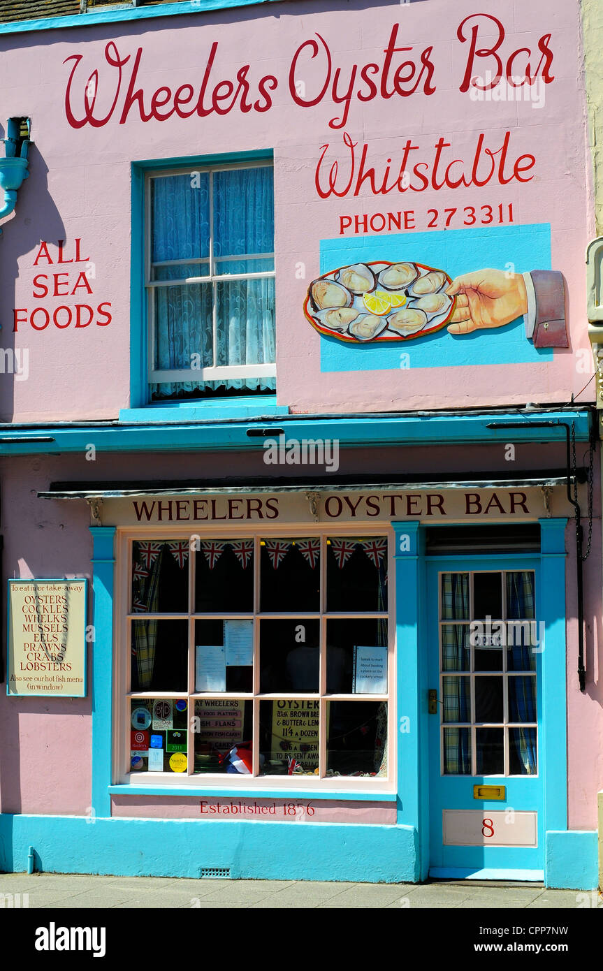 Wheelers Oyster Bar, Whitstable, Kent Stock Photo Alamy