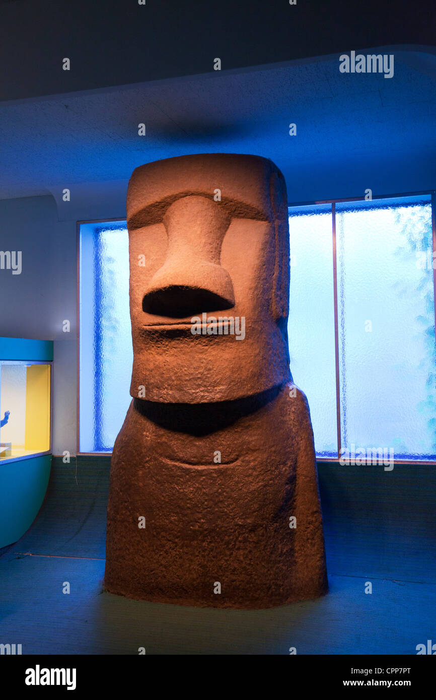 dum dum natural history museum rock from Easter Island new york city