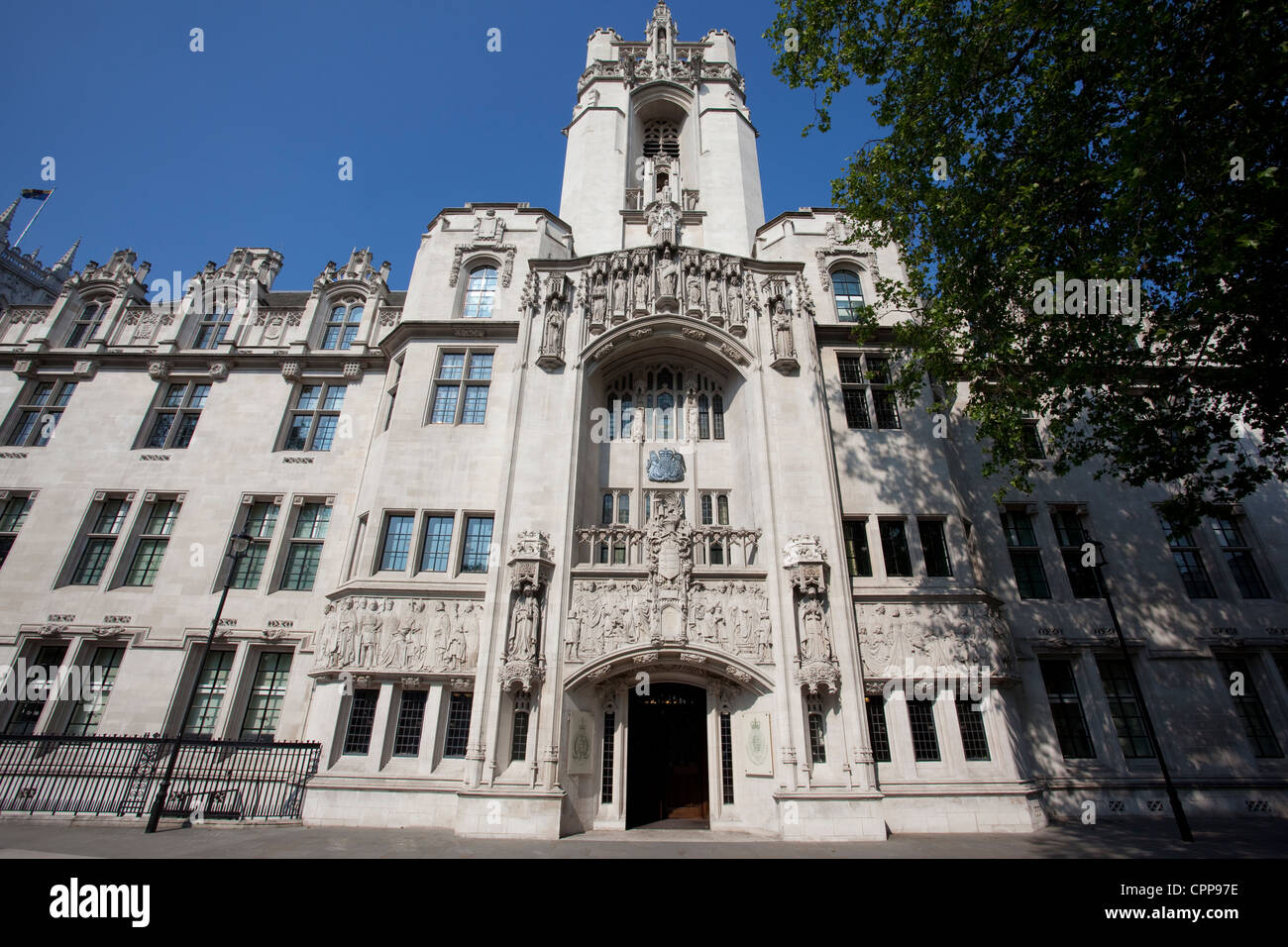 The Supreme Court, Parliament Square, London, UK Stock Photo