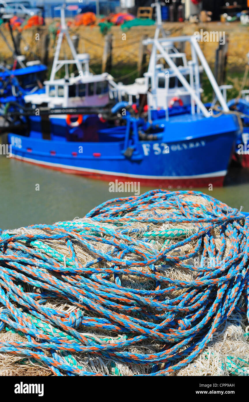 Fishing boats in Whitstable harbour, Kent, England Stock Photo Alamy