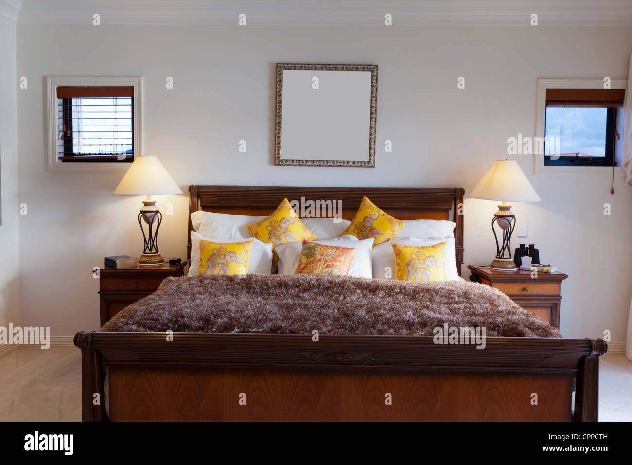 Spacious Master Bedroom In Luxury House Overlooking The
