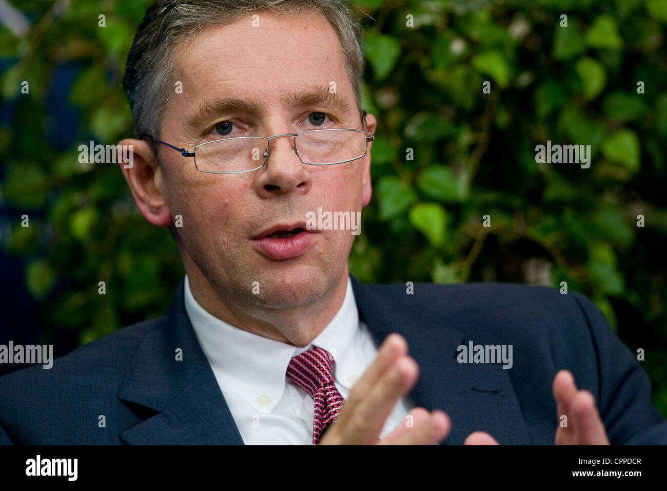 Klaus Kleinfeld, chairman and CEO of Alcoa Inc. Stock Photo