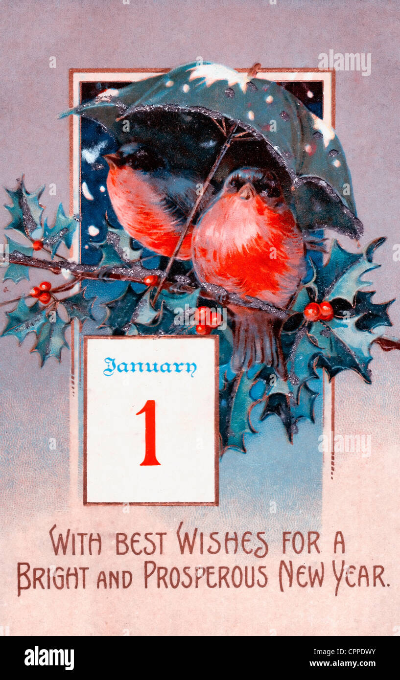 January 1 With best wishes for a bright and prosperous New Year