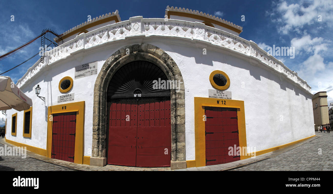 Spain Andalusia Seville Bullring Maestranza Stock Photo