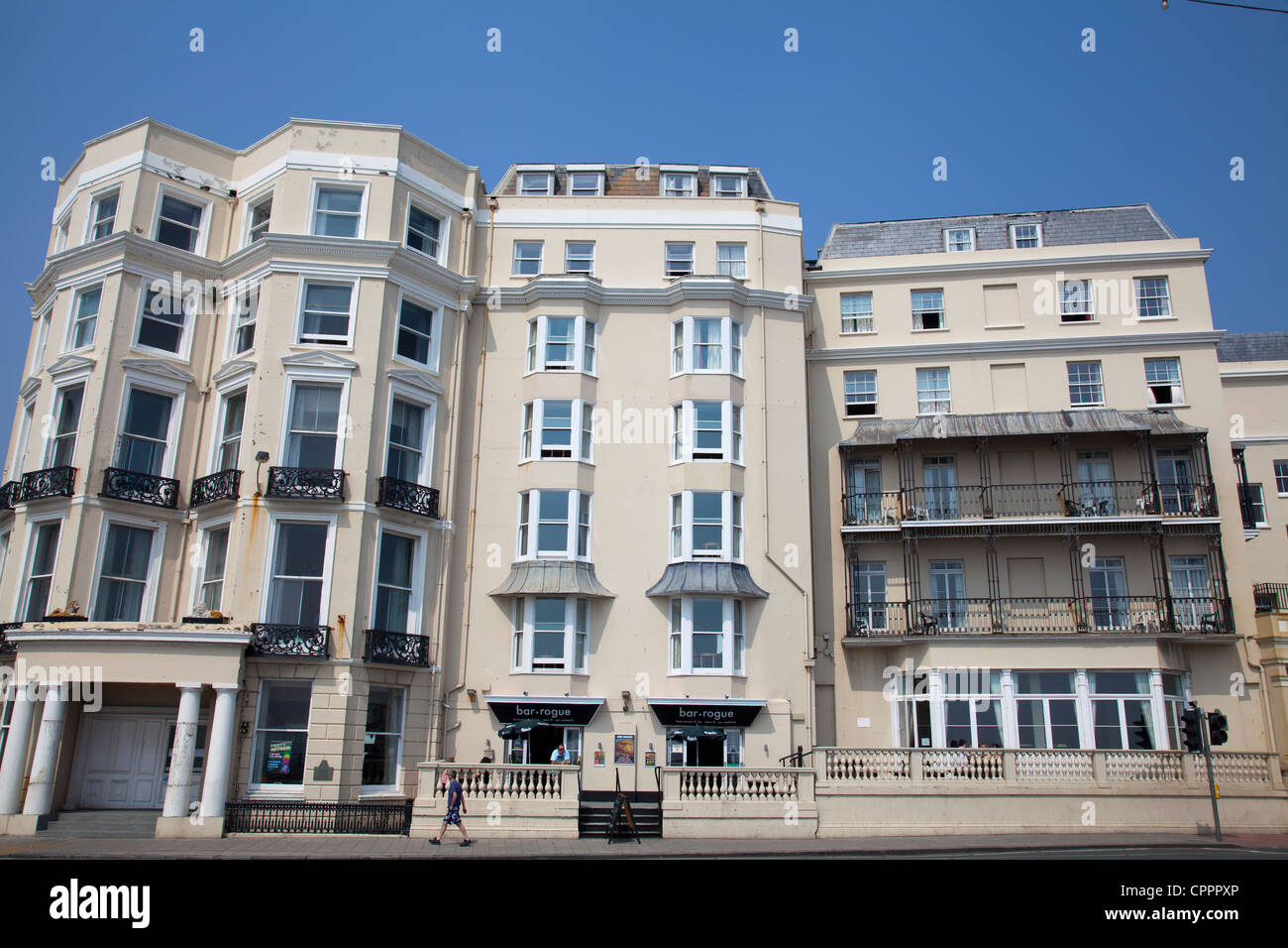 Brighton Sea Front Homes and Architecture UK Stock Photo Alamy