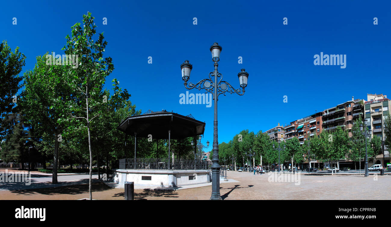 Spain Andalusia Granada urban city park Stock Photo