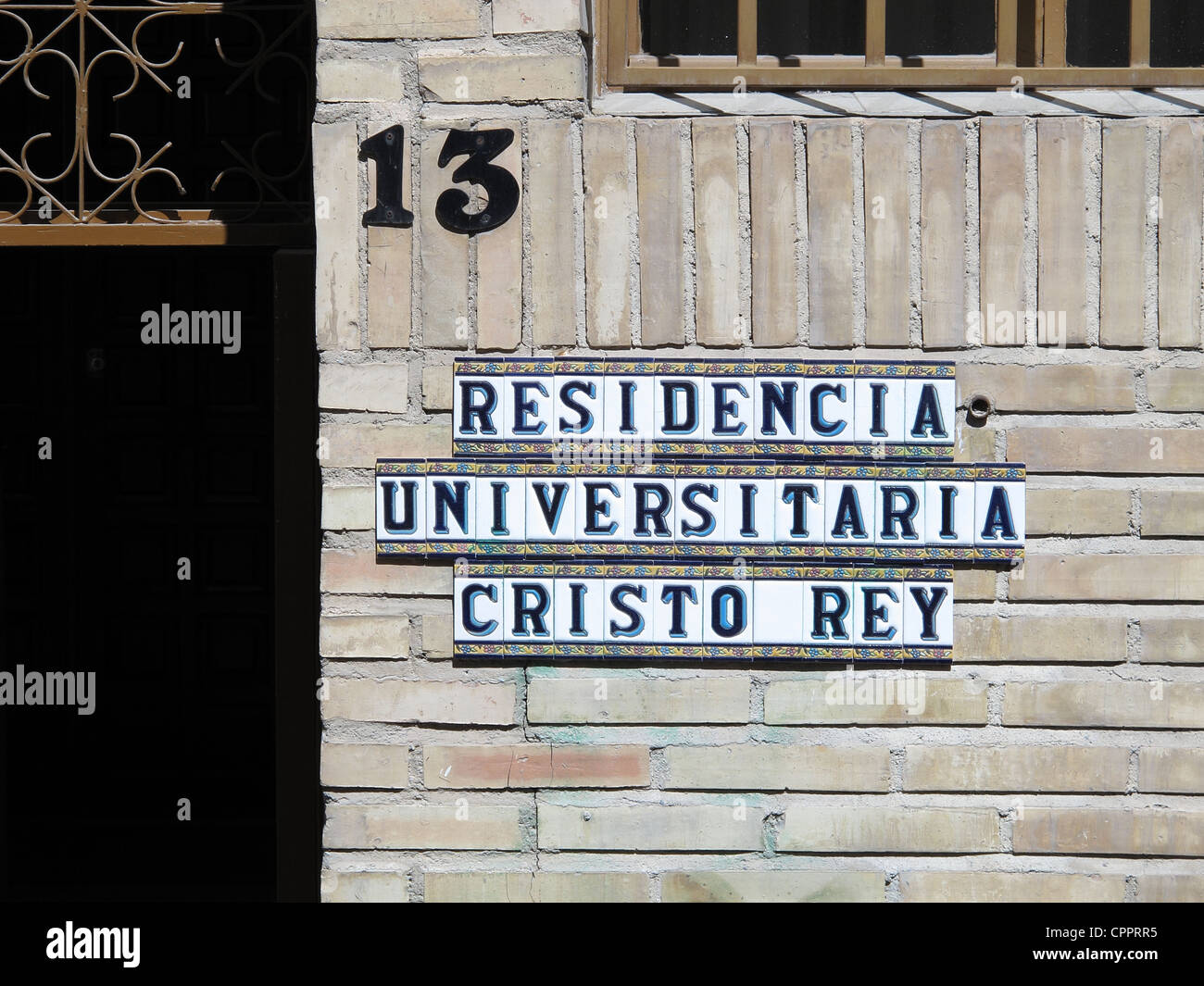Spain Andalusia Granada university student dormitory Stock Photo