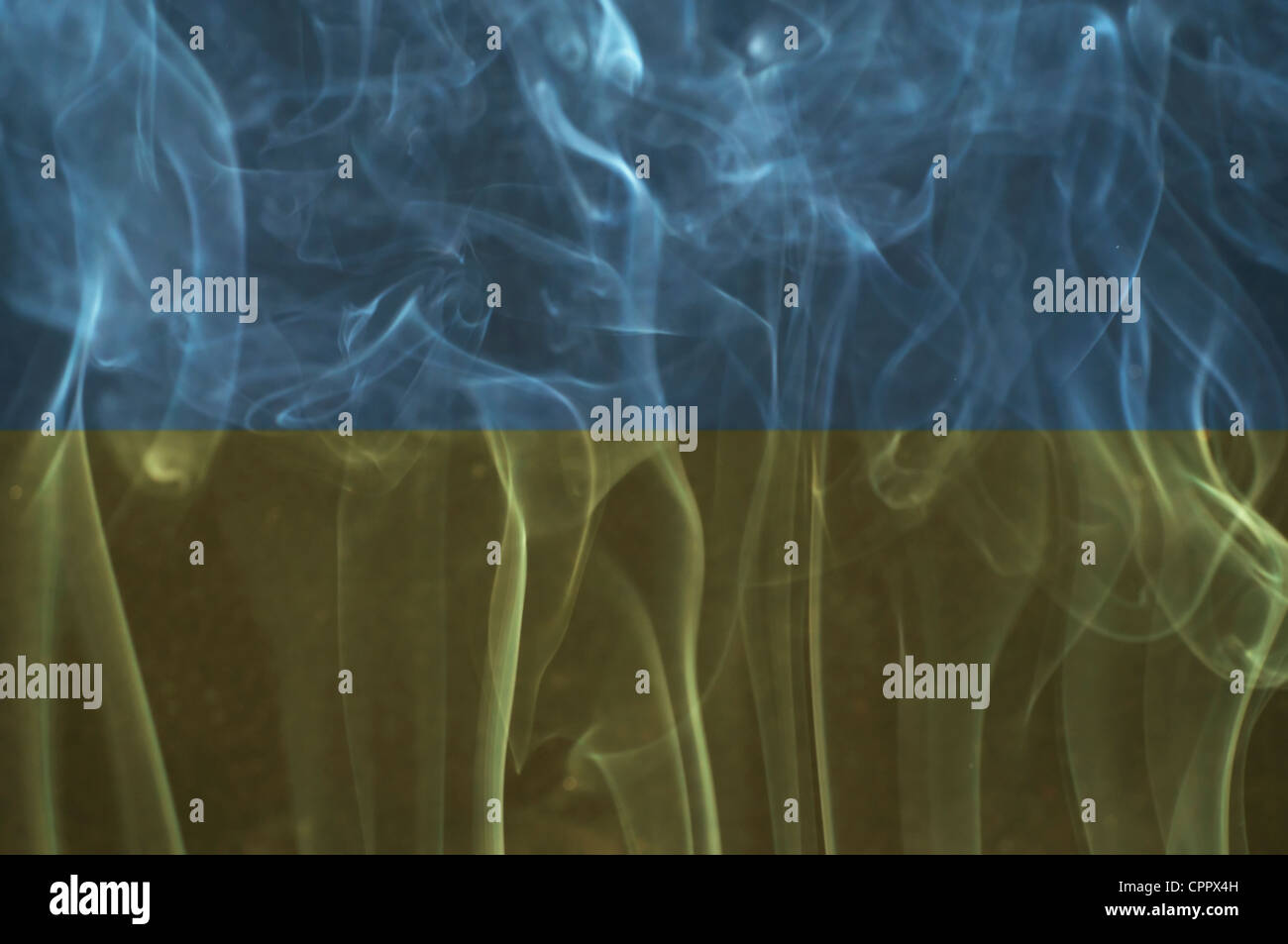 Ukraine national team flags hi-res stock photography and images - Alamy