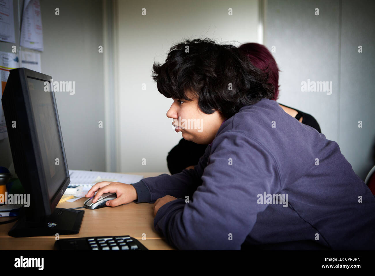 Intellectual disability computer hi-res stock photography and images ...