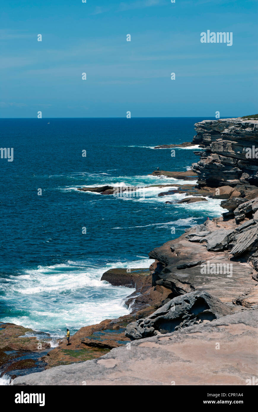 Cape Solander Lookout ,Kurnell, New South Wales, Australia Stock Photo ...