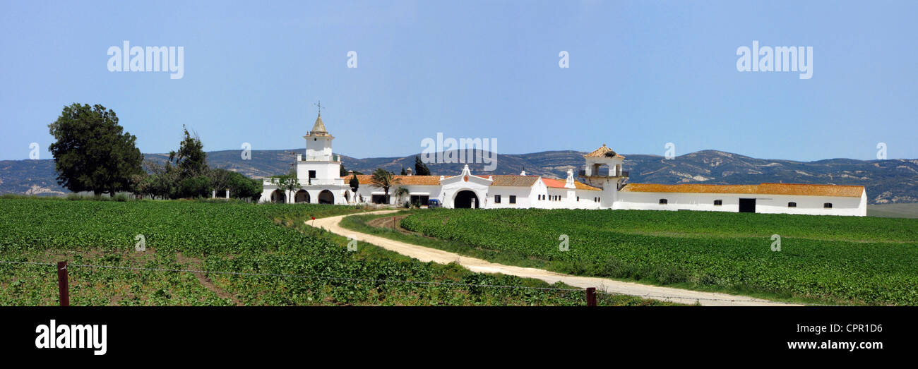 Spain Andalusia Farm house Stock Photo
