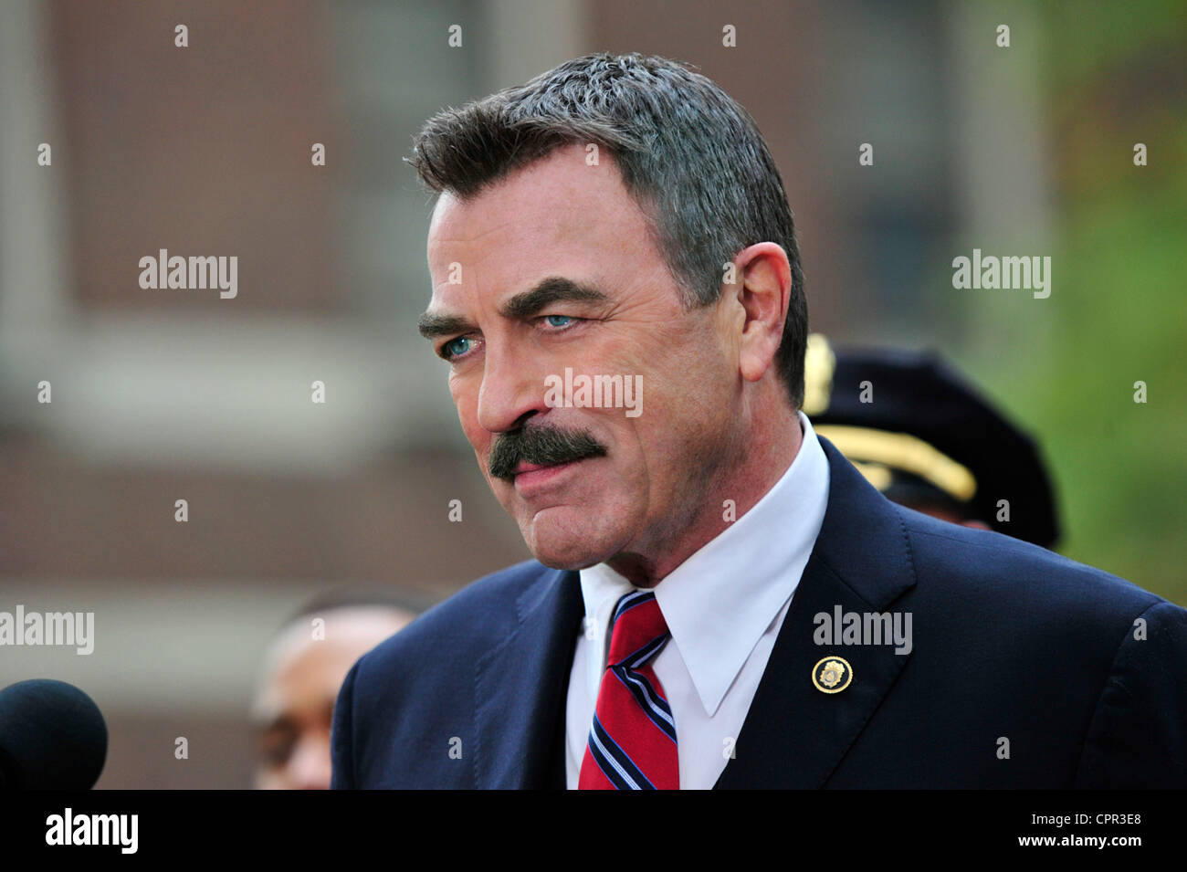 Blue Bloods TV Series 2010 - ???? USA 2010 Season 1 Tom Selleck Stock Photo