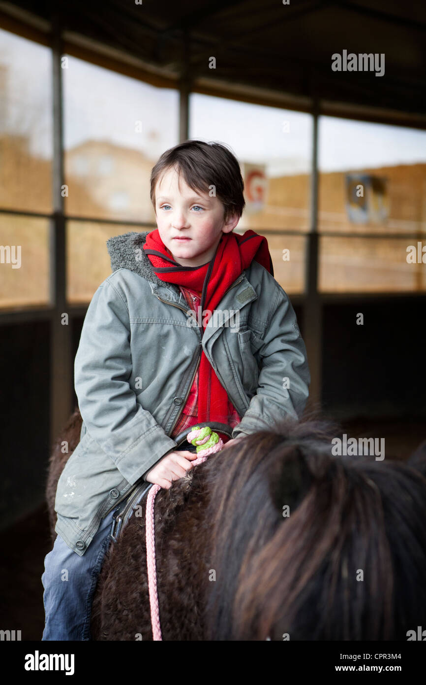 HIPPOTHERAPY Stock Photo Alamy