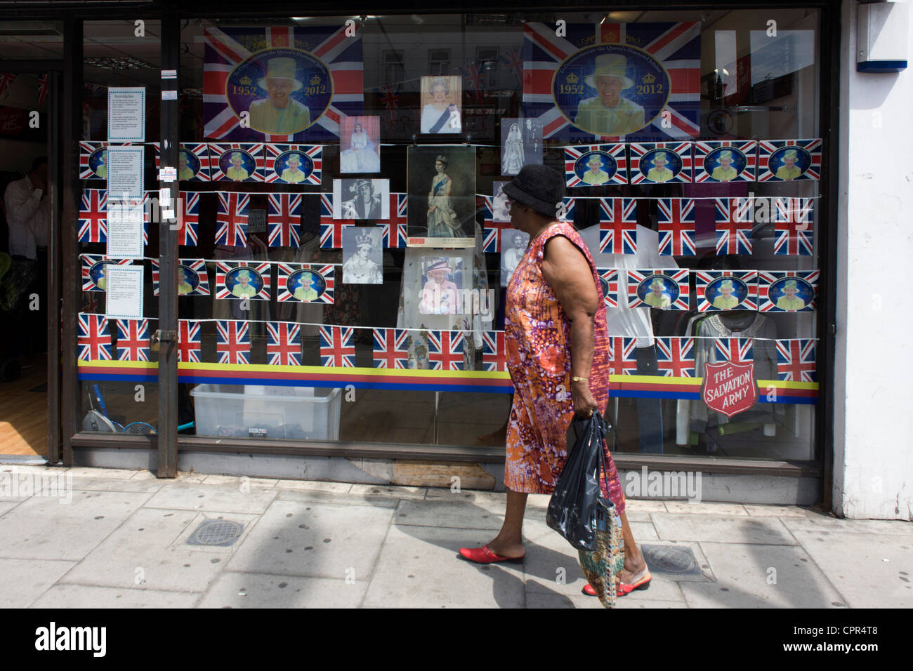 Charity shop window display hi-res stock photography and images - Alamy