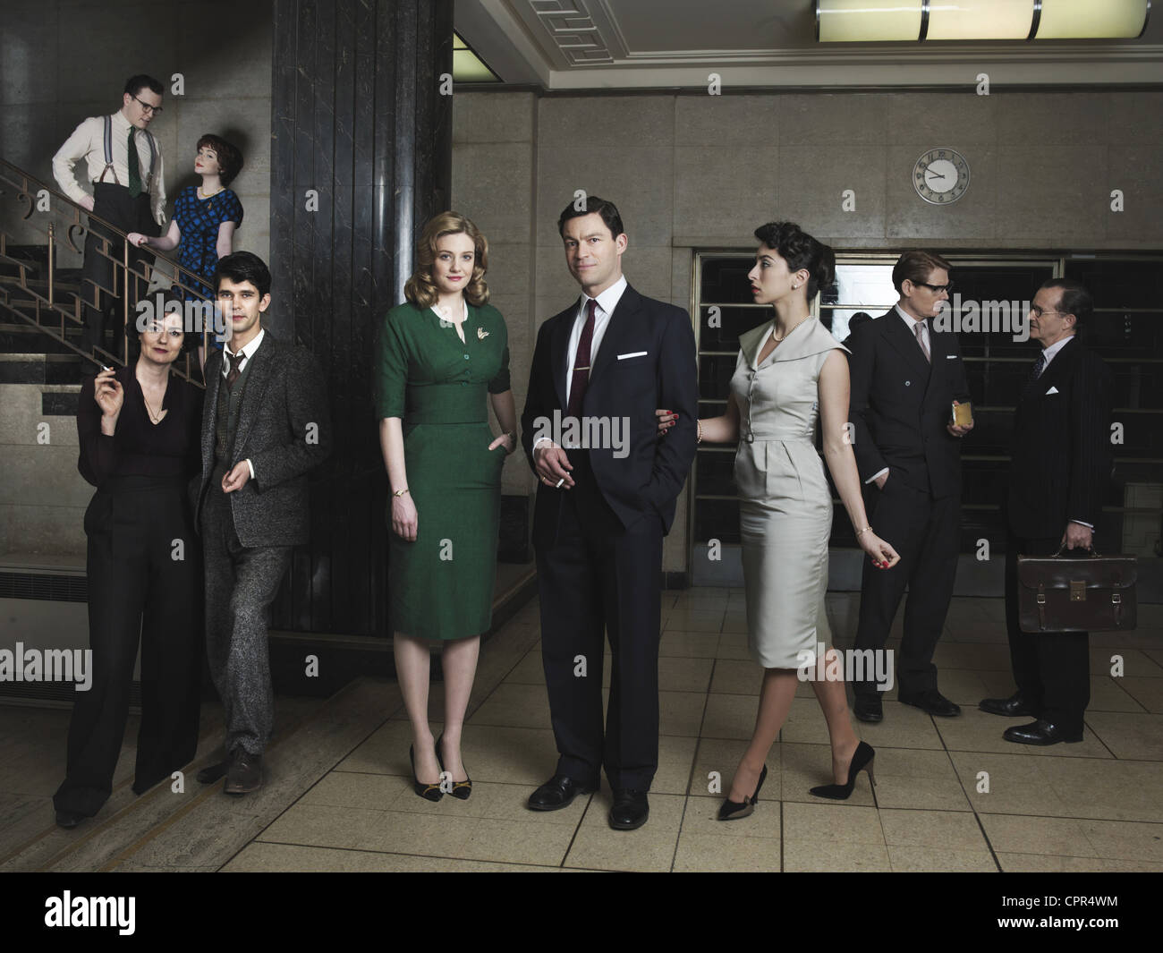 The hour serie tv 2011 uk 2011 anna chancellor hires stock photography