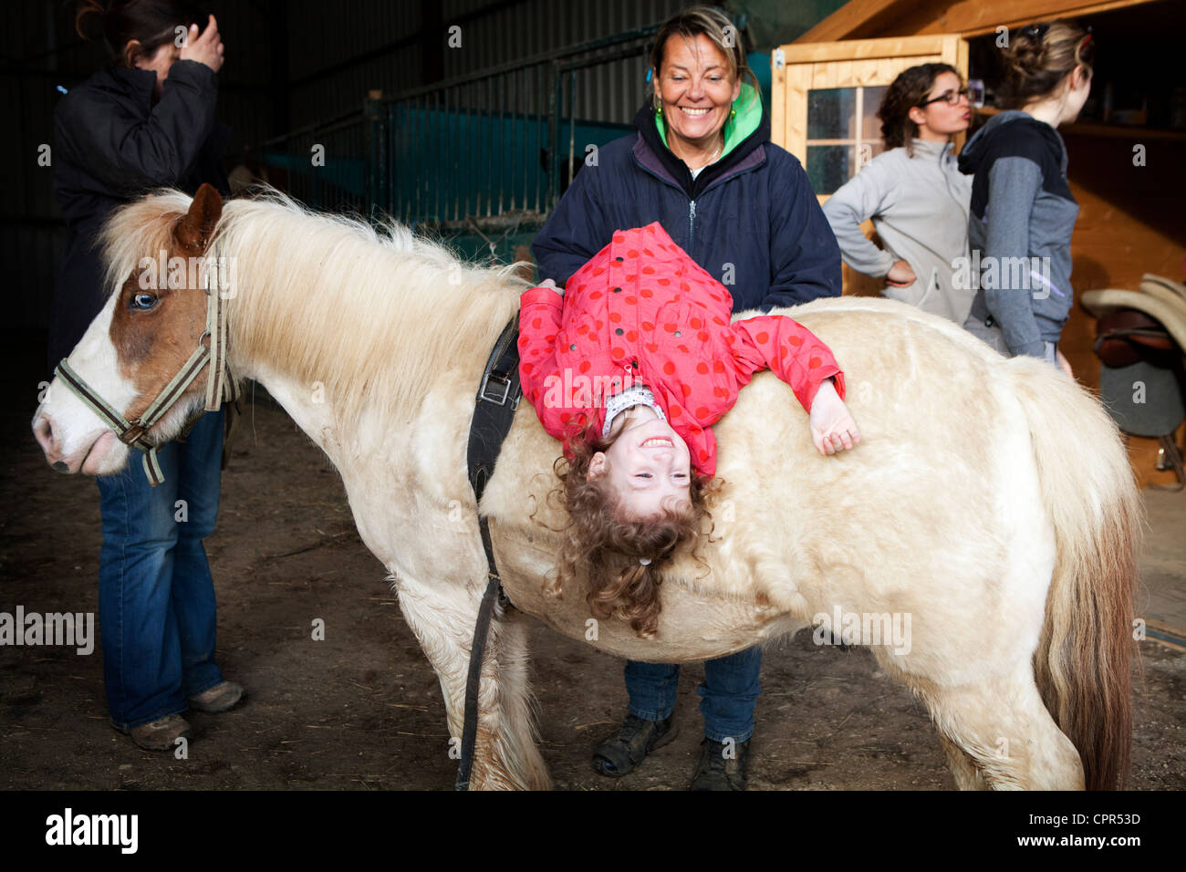 HIPPOTHERAPY Stock Photo Alamy