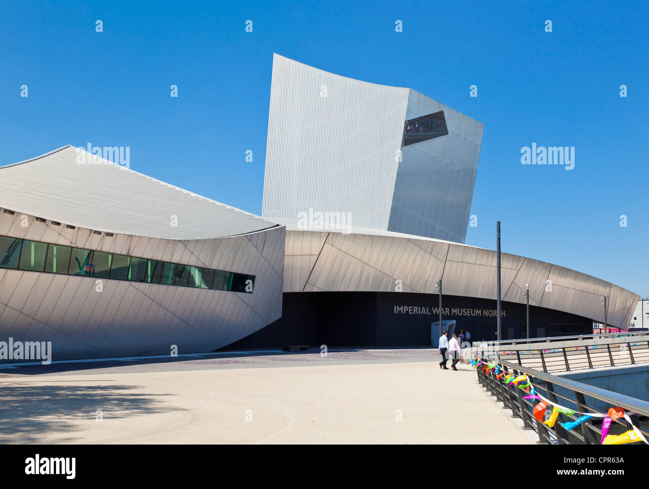 Imperial war museum north salford quays manchester england GB UK EU ...