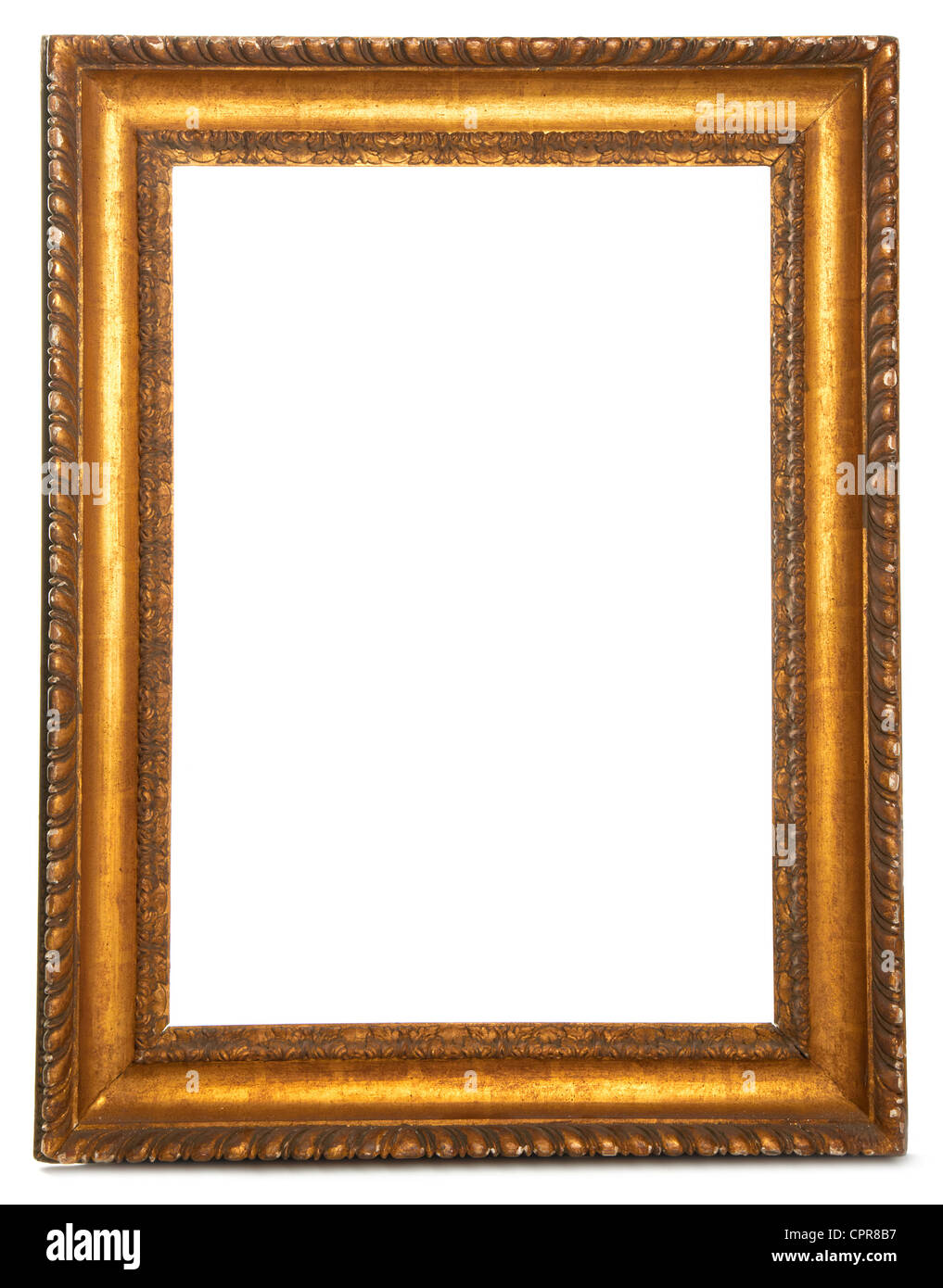 detailed complete frame in gold Stock Photo - Alamy