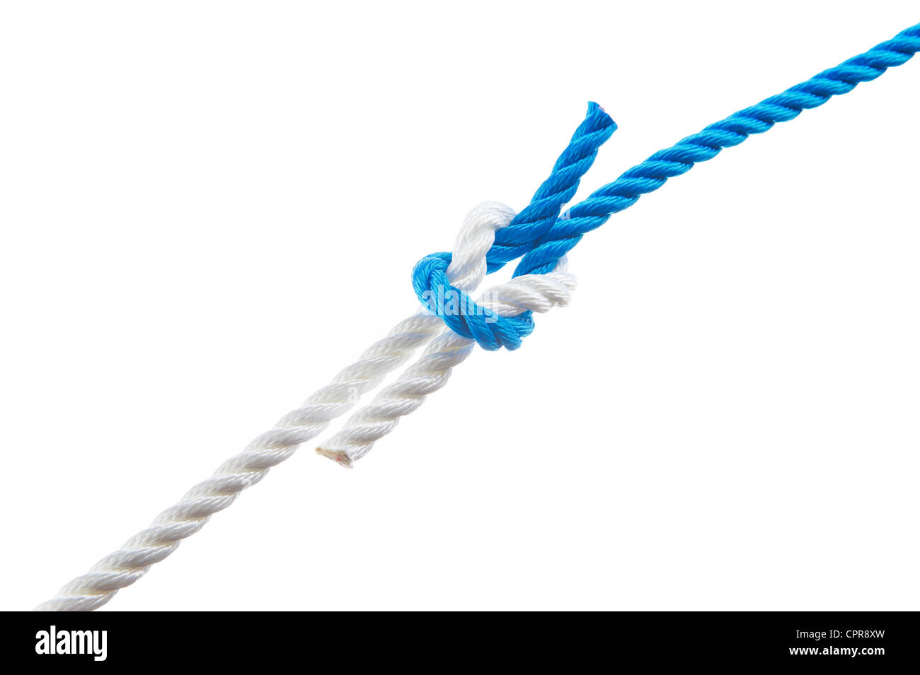 Thief knot isolated on white background Stock Photo