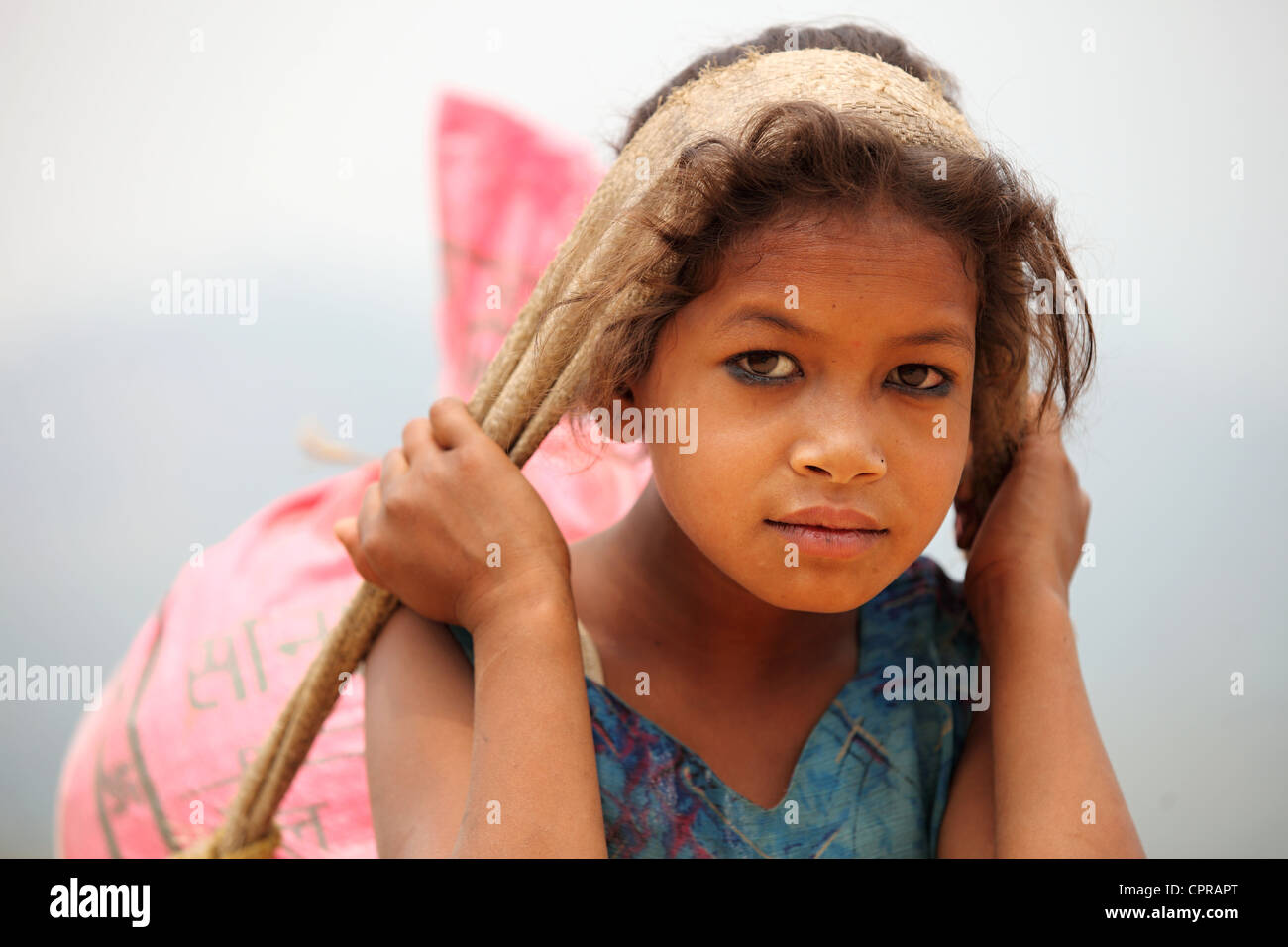 Nepali girl Stock Photo
