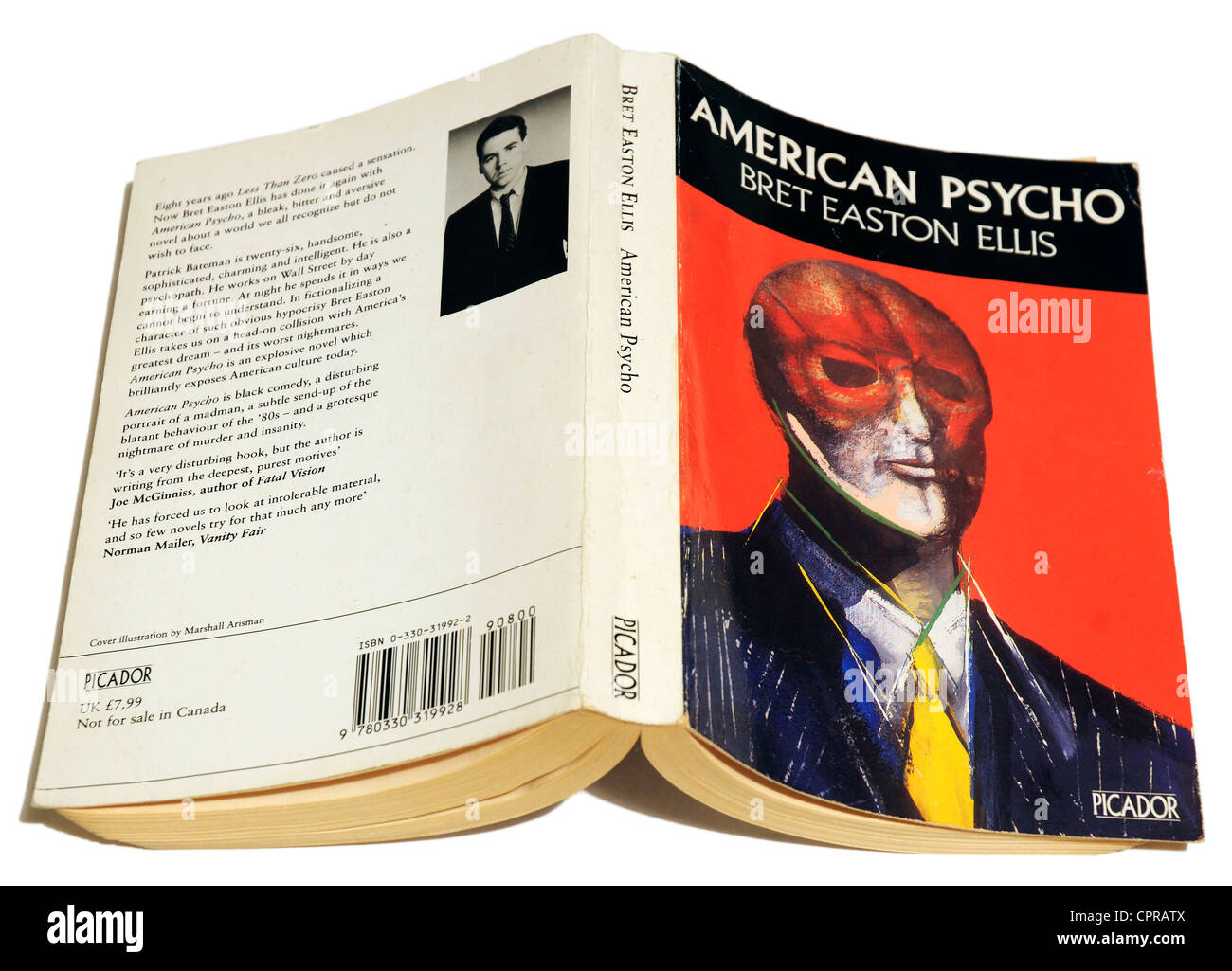 American Psycho By Brett Easton Ellis Stock Photo Alamy