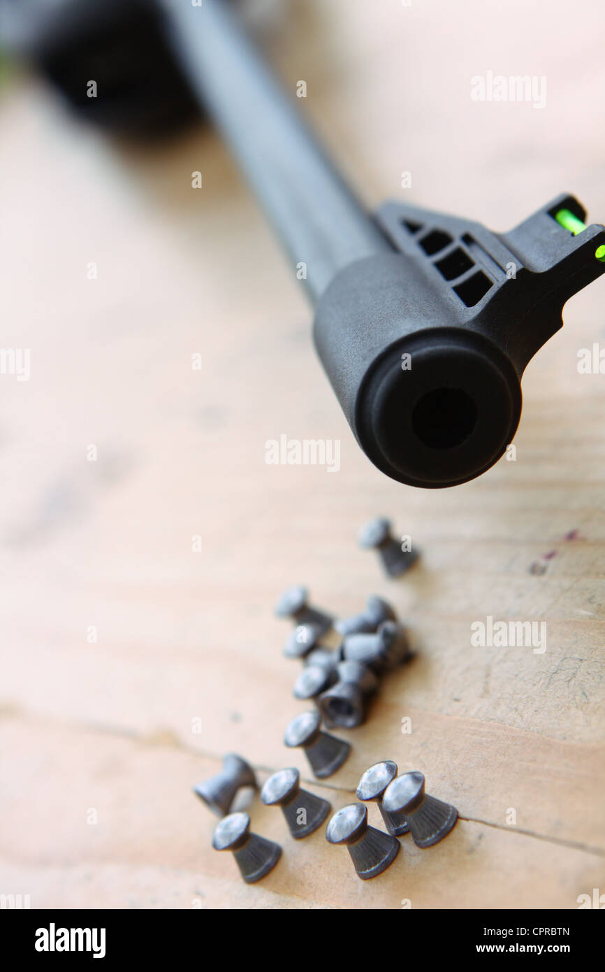 Air rifle pellets hires stock photography and images Alamy