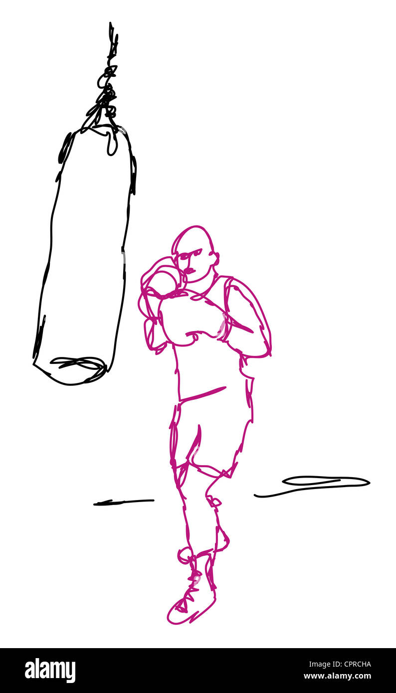 Featured image of post Easiest Way to Make Punching Boxing Bag Drawing