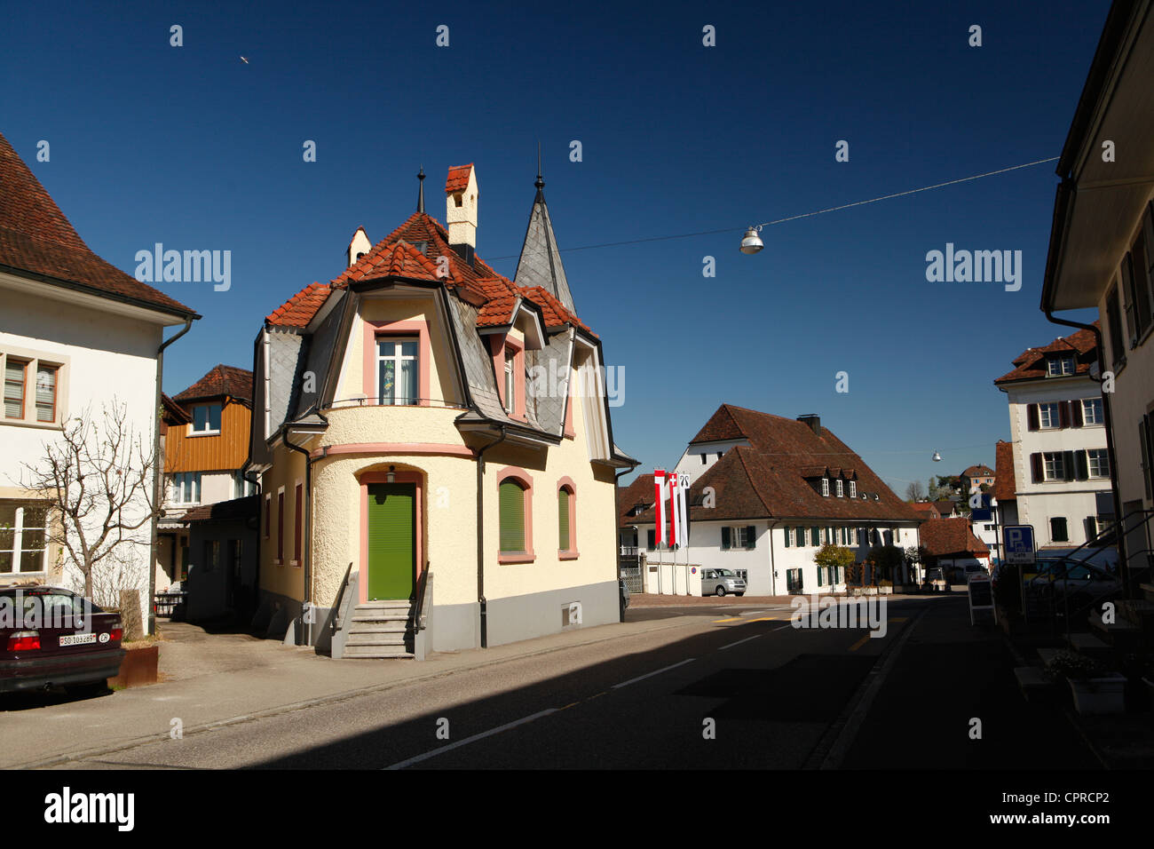 Dornach village in Switzerland Stock Photo Alamy