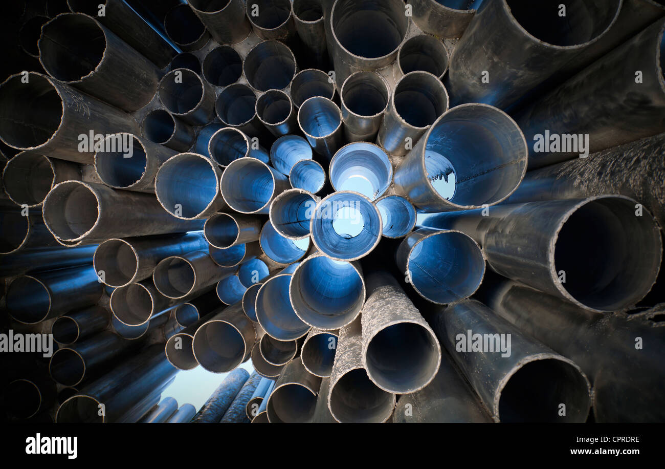 Tubes abstract background Stock Photo - Alamy