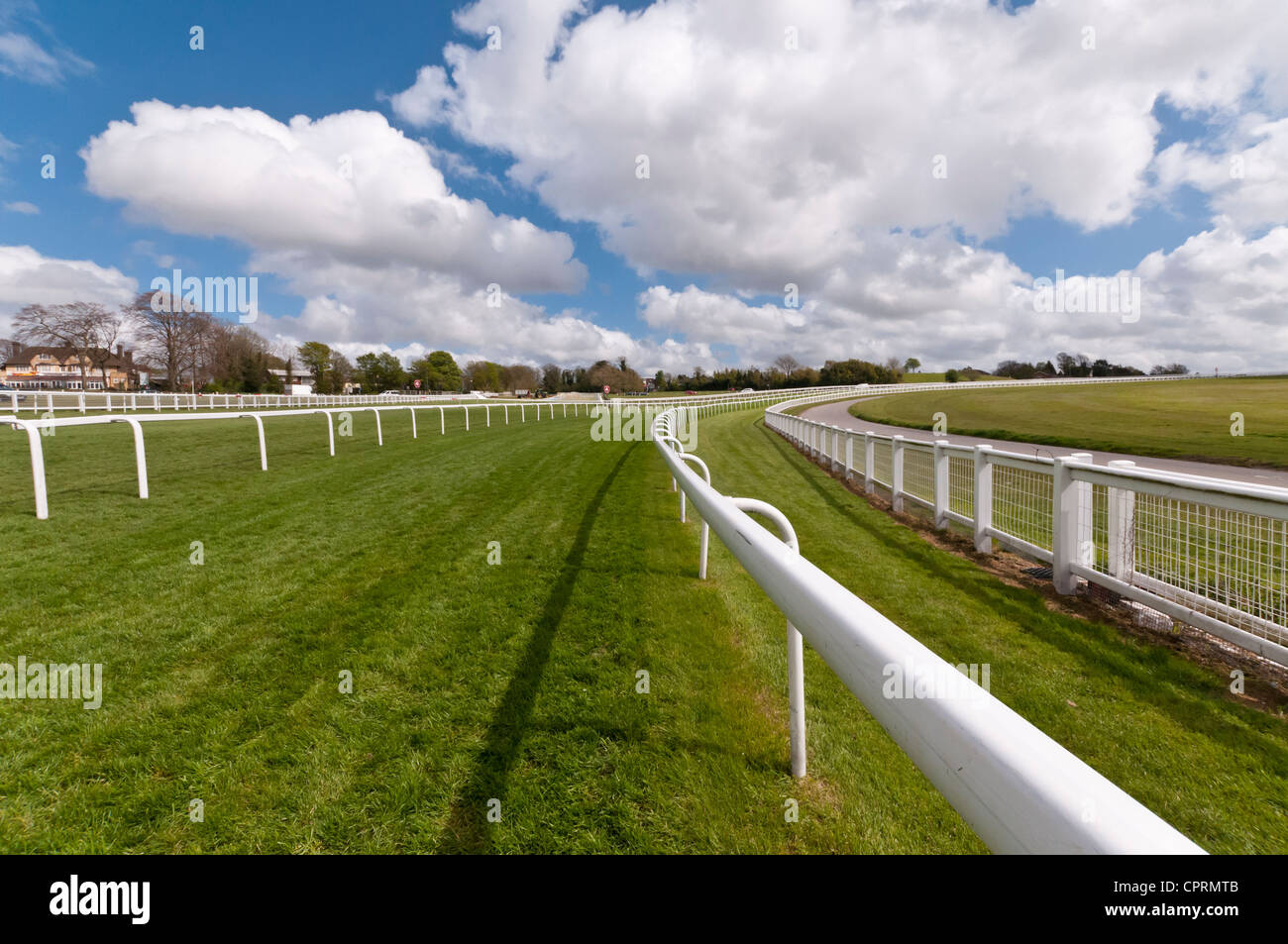 Epsom Downs Racecourse, Epsom, Surrey, UK Stock Photo