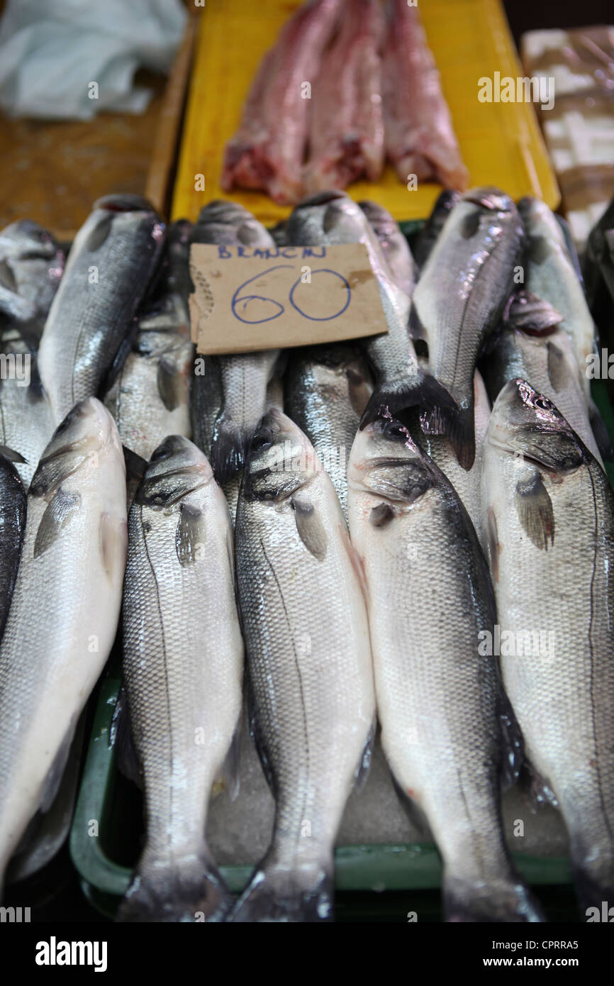 Fish Market Zadar Croatia Stock Photo Alamy