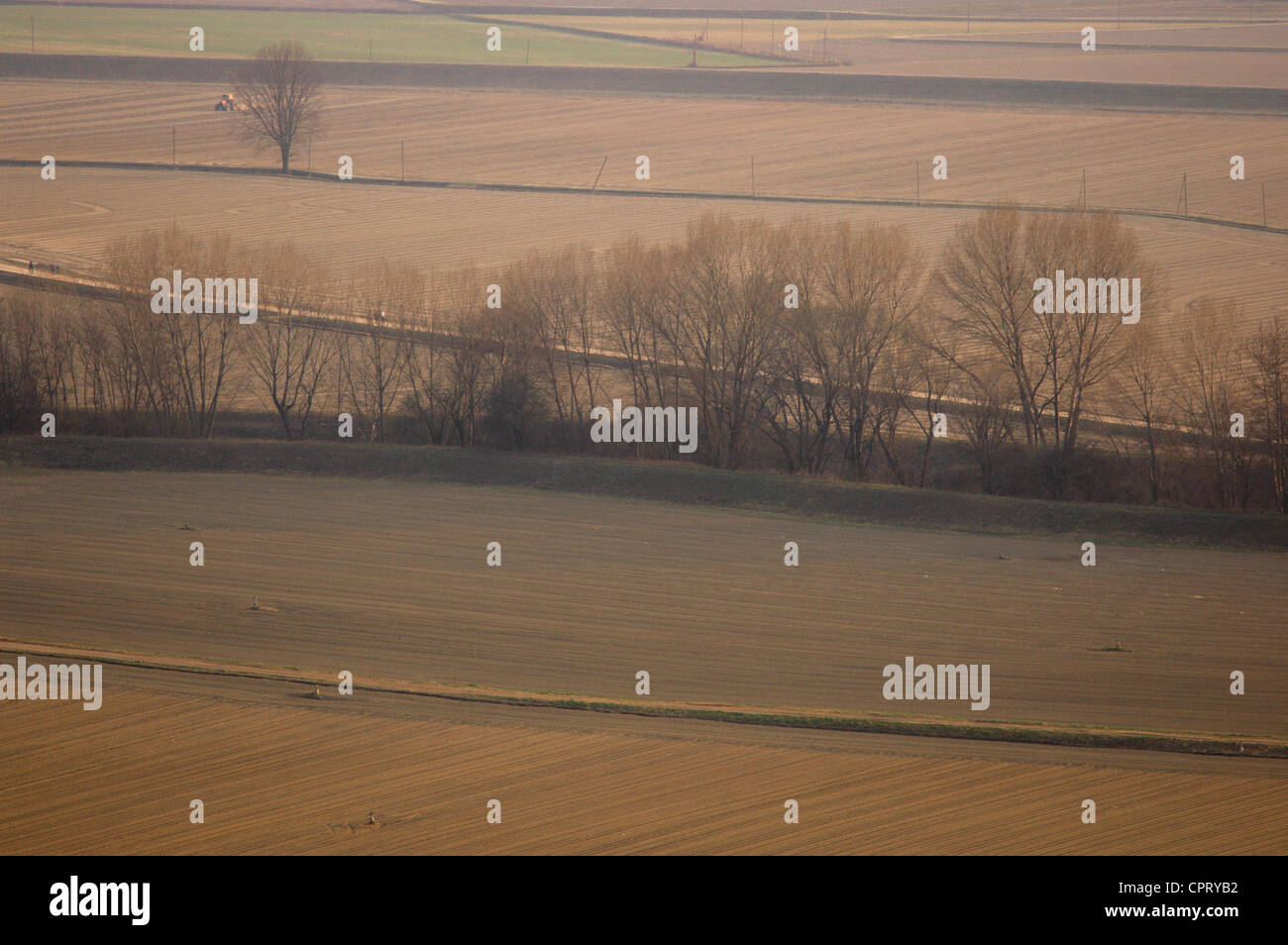 Italy. Po Valley. Near Cremona. Lombardy Stock Photo Alamy