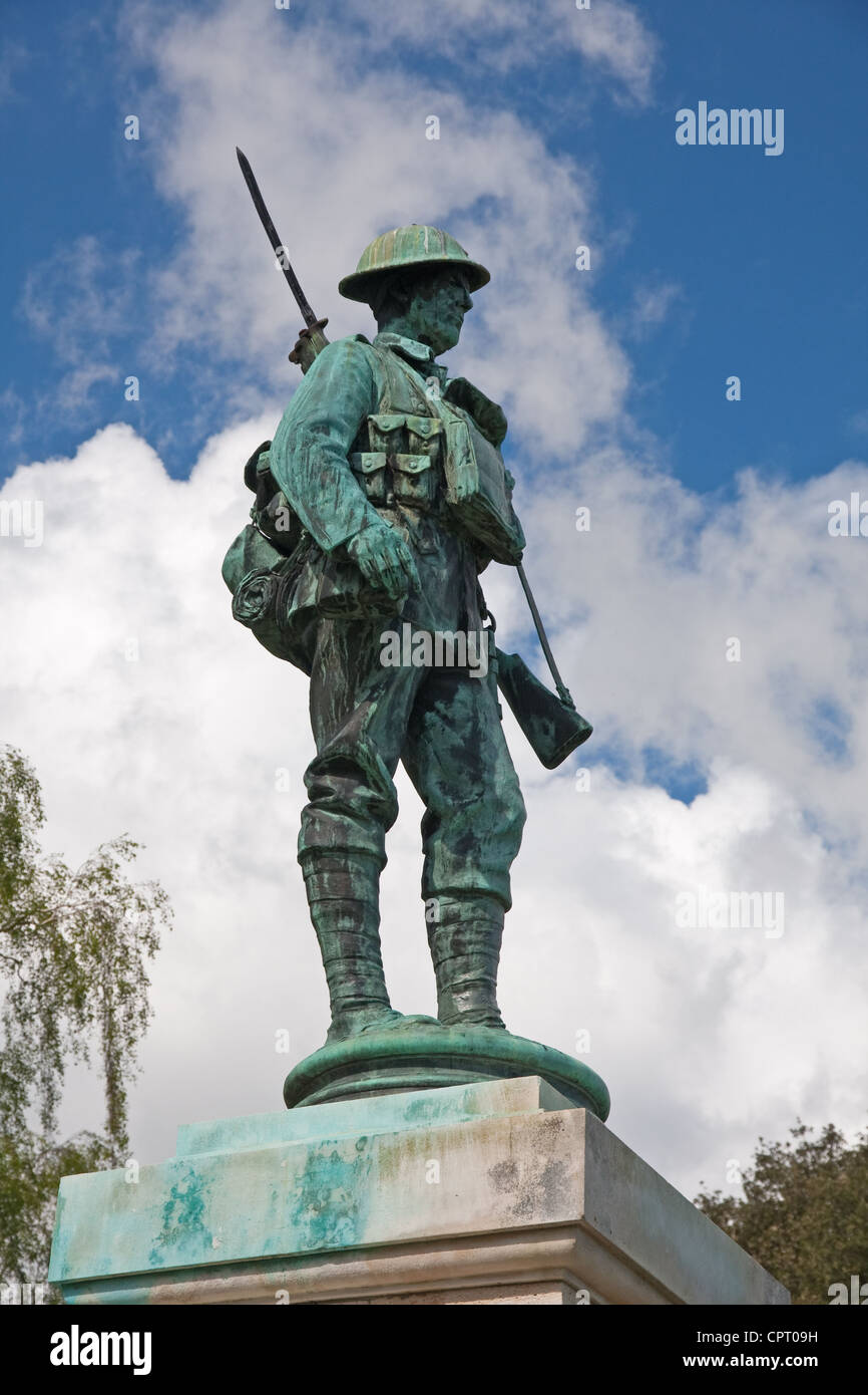 War Memorial, Abbey Park, Evesham Stock Photo - Alamy