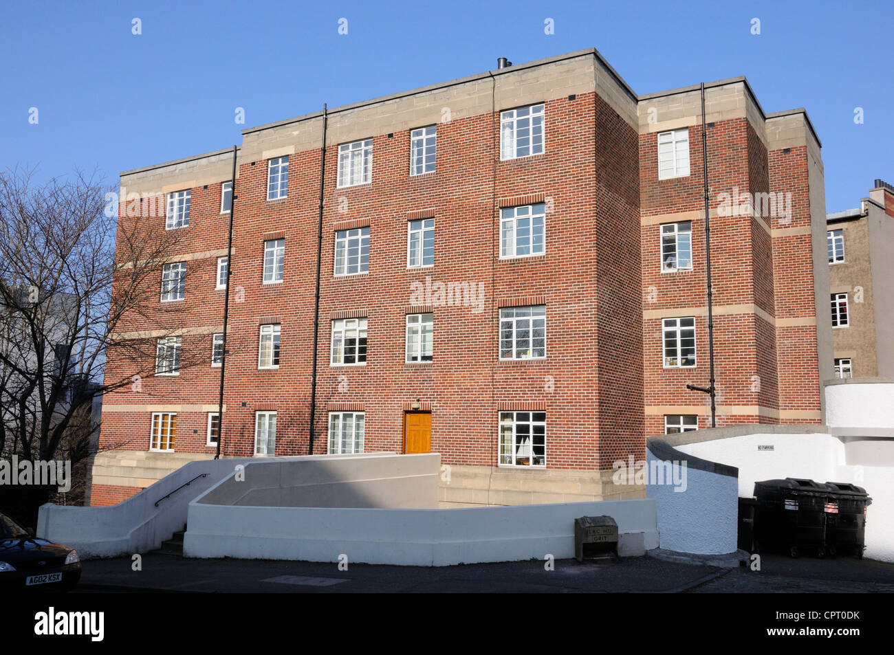 Part of Learmonth Court (1937) by Stewart Kaye Stock Photo Alamy
