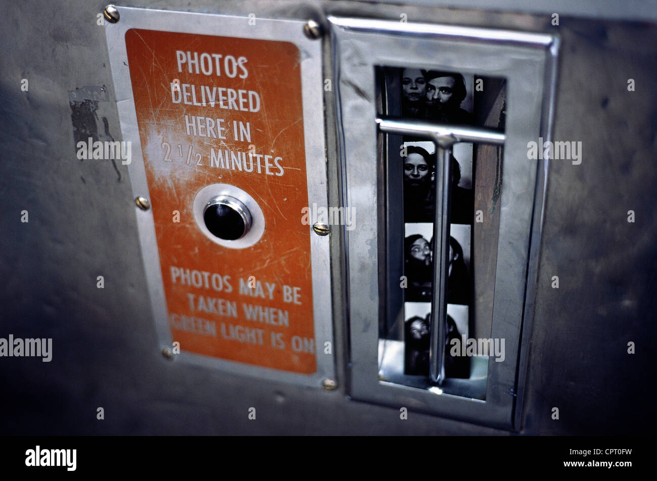 Photo booth in Berlin. Stock Photo