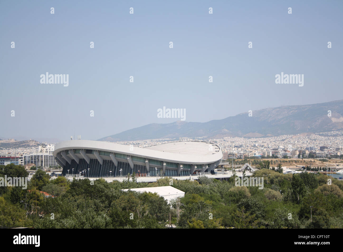 Sports stadium in Greece Stock Photo Alamy