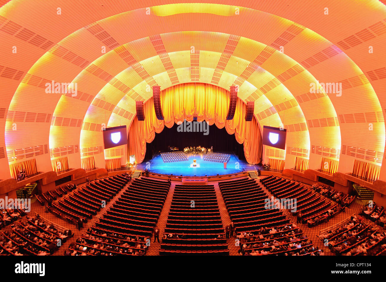 Radio City Music Hall in New York City. Stock Photo