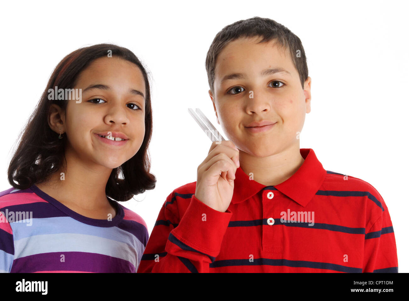 Picture of children set on white background Stock Photo - Alamy