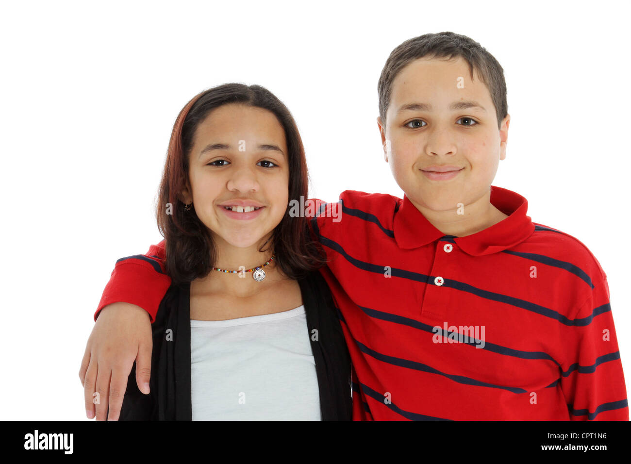 Picture of children set on white background Stock Photo - Alamy
