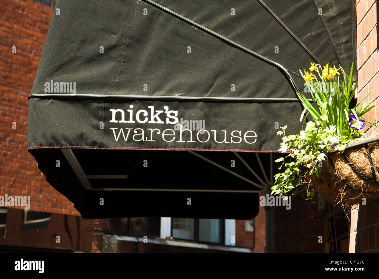 Nick's Warehouse, Hill Street, Belfast, Northern Ireland Stock Photo