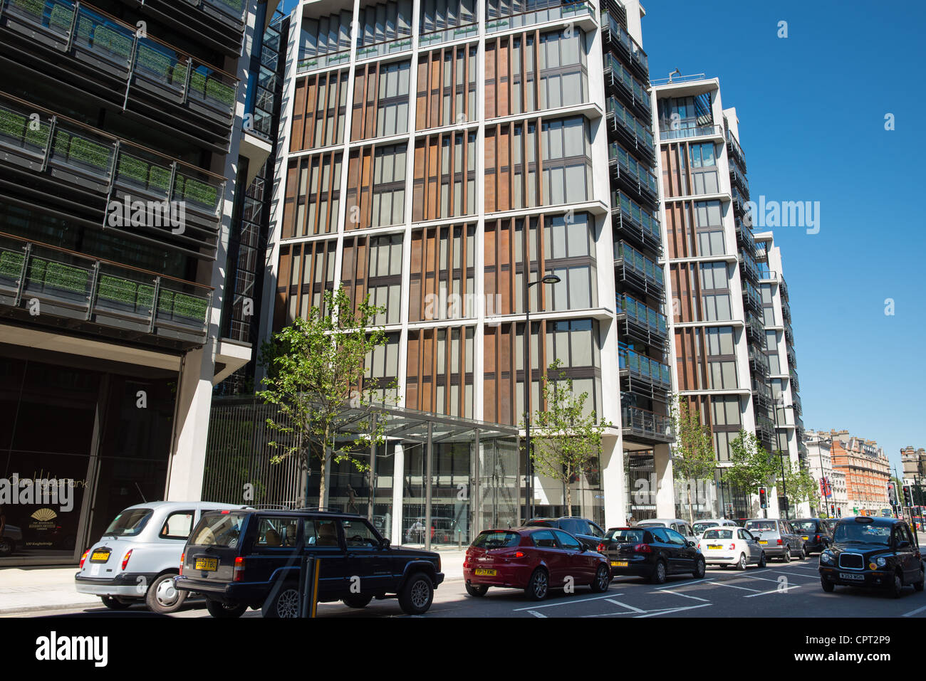 One Hyde Park apartments, Knightsbridge, London, UK Stock Photo Alamy