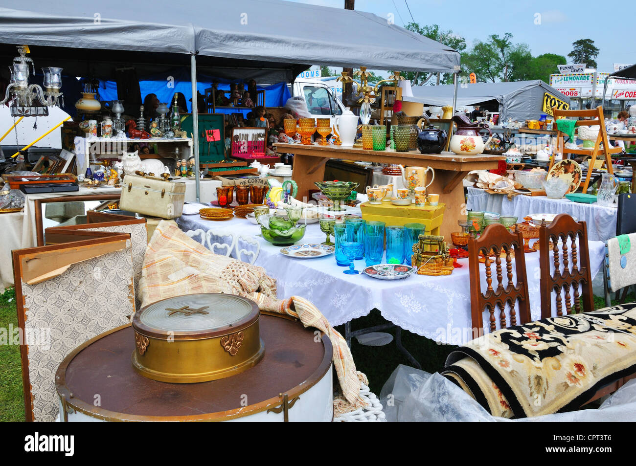 First Monday Trade Days flea market in Canton, Texas, USA oldest and largest flea market in