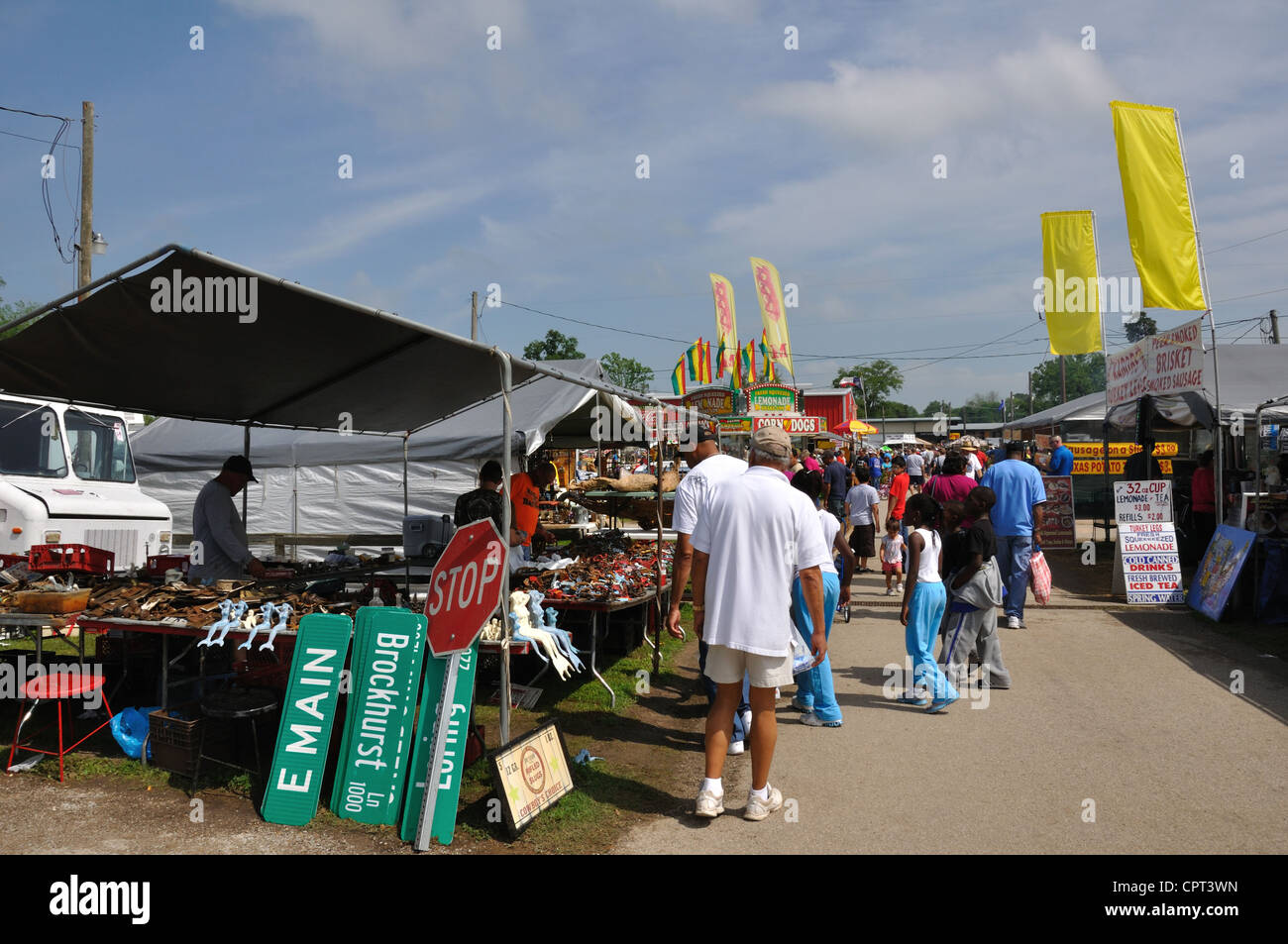 First Monday Trade Days flea market in Canton, Texas, USA oldest and