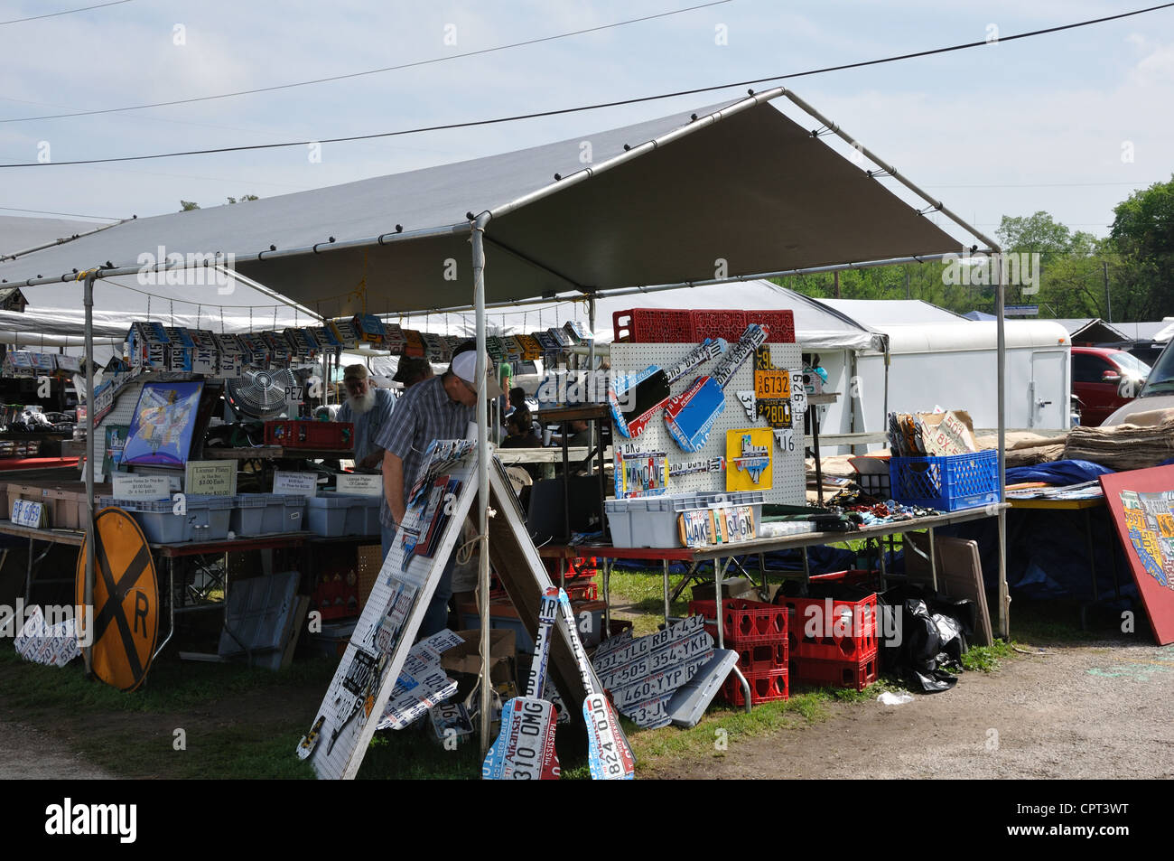First Monday Trade Days flea market in Canton, Texas, USA oldest and largest flea market in