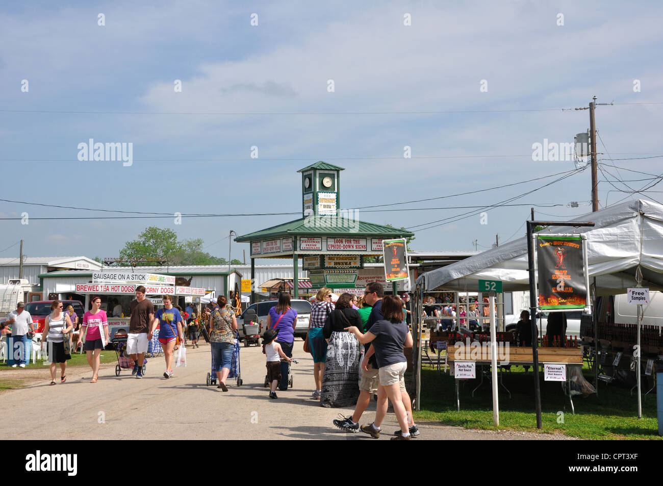 First Monday Trade Days flea market in Canton, Texas, USA oldest and largest flea market in
