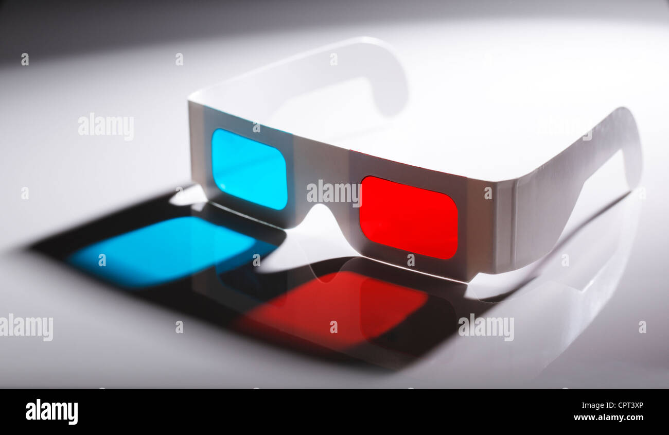 3D Glasses, Red/Cyan Lenses