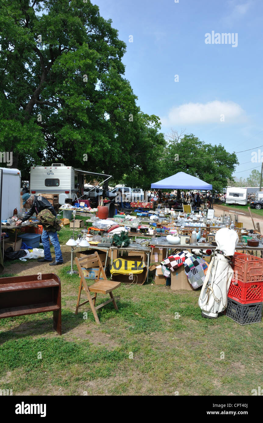 First Monday Trade Days flea market in Canton, Texas, USA oldest and largest flea market in