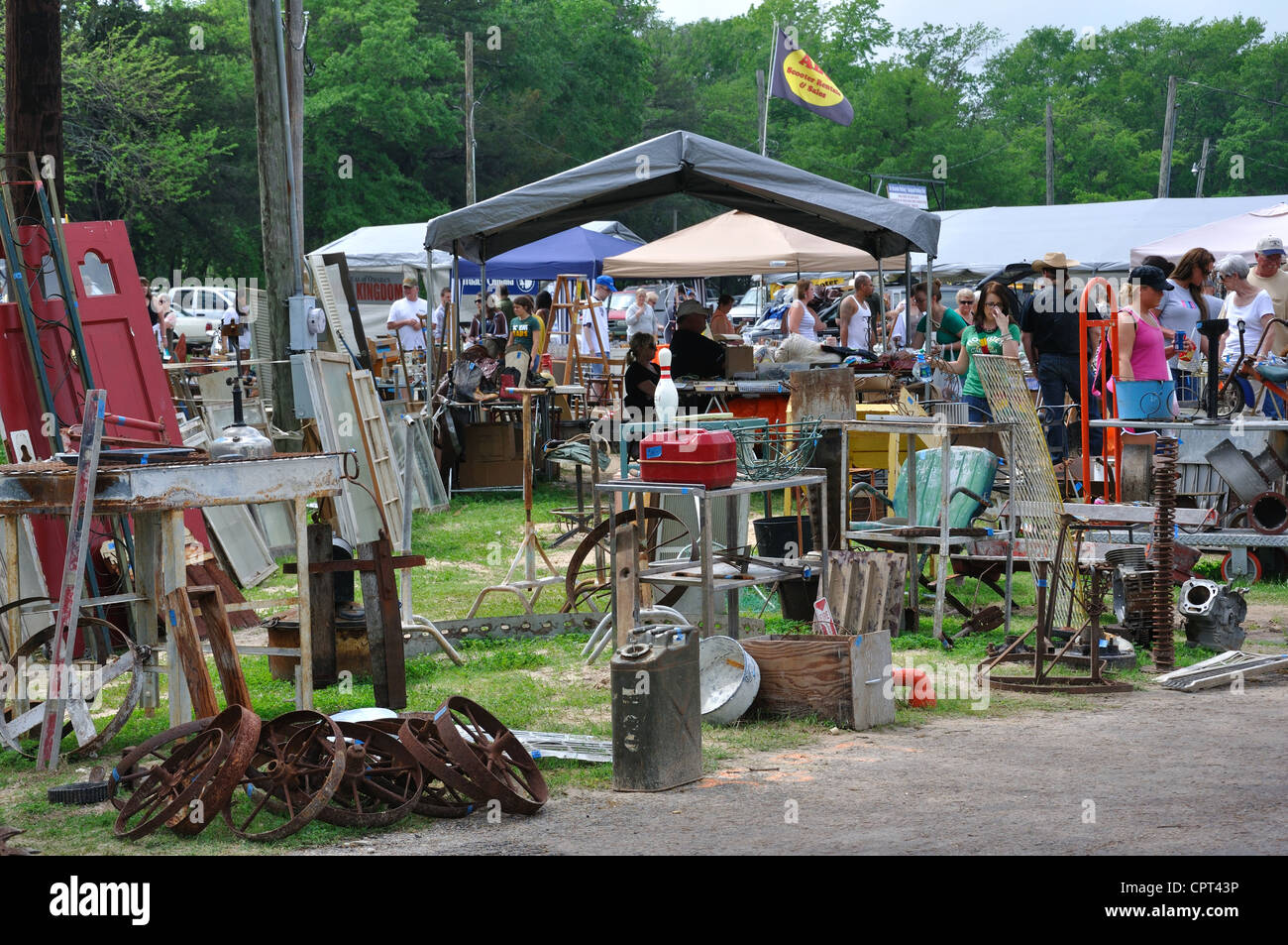 First Monday Trade Days flea market in Canton, Texas, USA oldest and